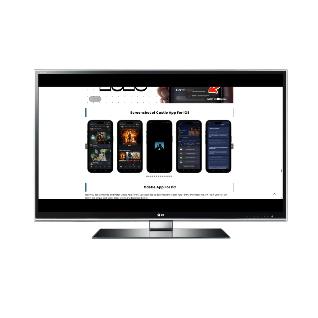 castle apk download for Andriod TV 3 castleapk.pk